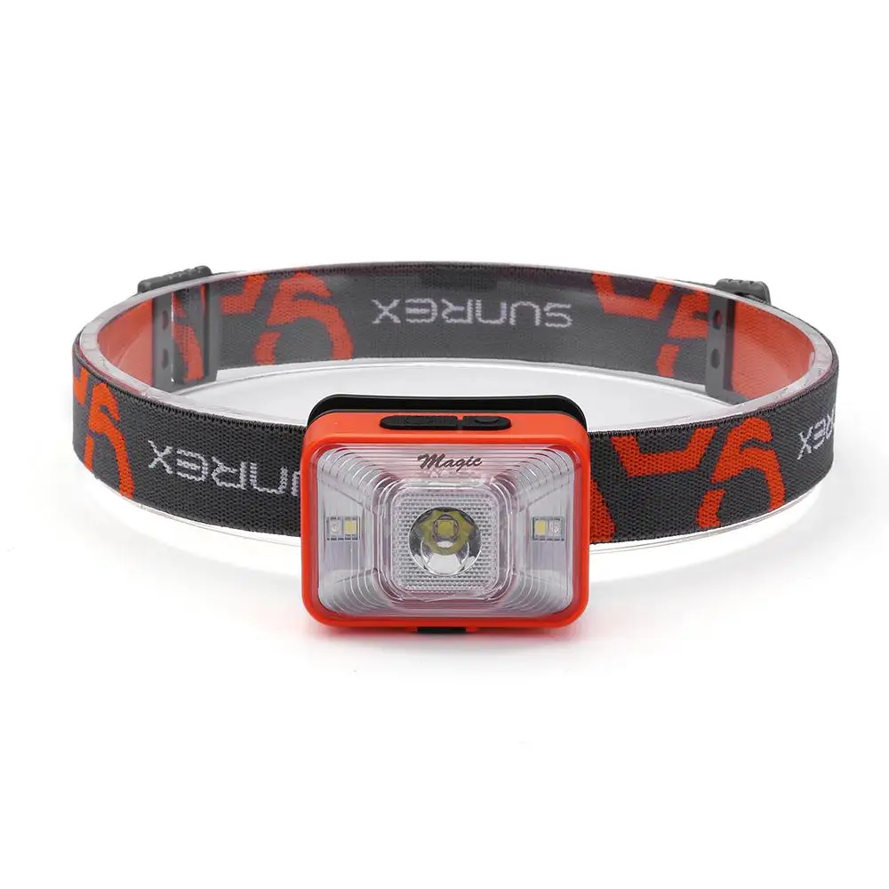 

SUNREX Magic-Li 6 Modes IPX5 Waterproof Headlamp 260LM Far Distance Headlamp 1800mAh Battery Outdoor Hiking Camping Headlamp