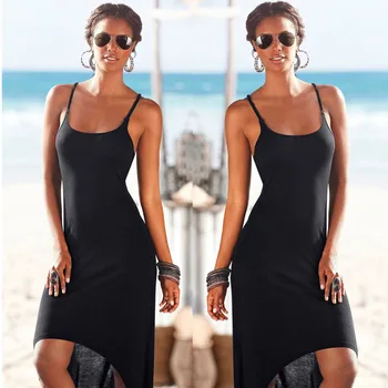 

Hirigin 2019 New Women Sleeveless Sundress Casual Cover up Maxi Dress Ladies Long Dresses