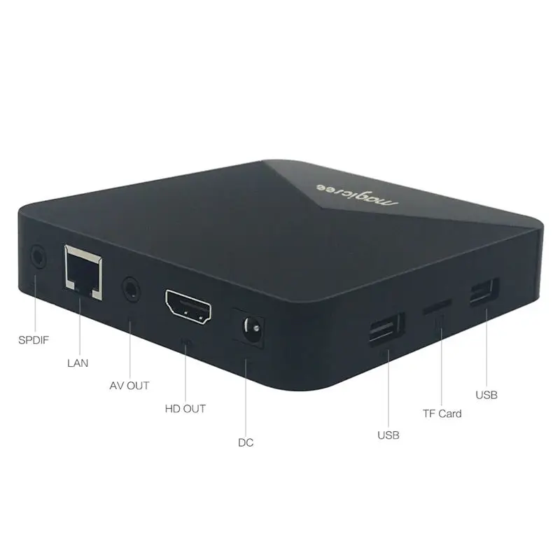 Magicsee N5 Android 7 1 2 4G + 5G Wifi Tv Box Amlogic S905X четырехъядерный 2G 16G Smart с Hd 4K телеприставка