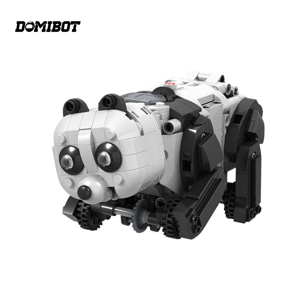 

Domibot Electronic Panda Smart RC Robot Toy Obstacle Avoidance Crawling Robot Toys