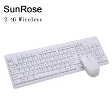 Беспроводная клавиатура и мышь беспроводной компьютер клавиатура с подсветкой геймер для ПК мышь для лэптопа 2,4 г 10 м водостойкая акция