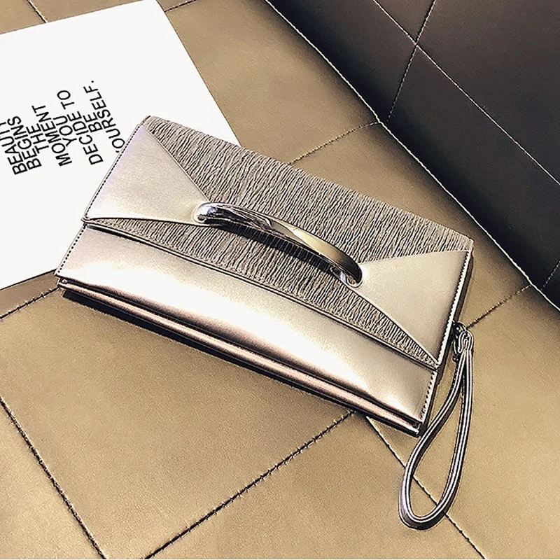 ABDB-Envelope Clutch Bag Women Leather Birthday Party Evening Clutch Bags For Women Ladies Shoulder - 32965015226