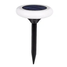 1 шт. солнечные наземные огни светодиодные садовые солнечные лампы водонепроницаемые Меняющие цвет Ландшафтные огни для наружного украшения патио Ba