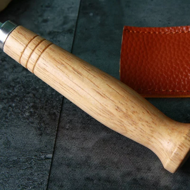 European bread cutter bakery cutter sent 4 pieces to replace the blade high-end wooden handle curved bread cutter