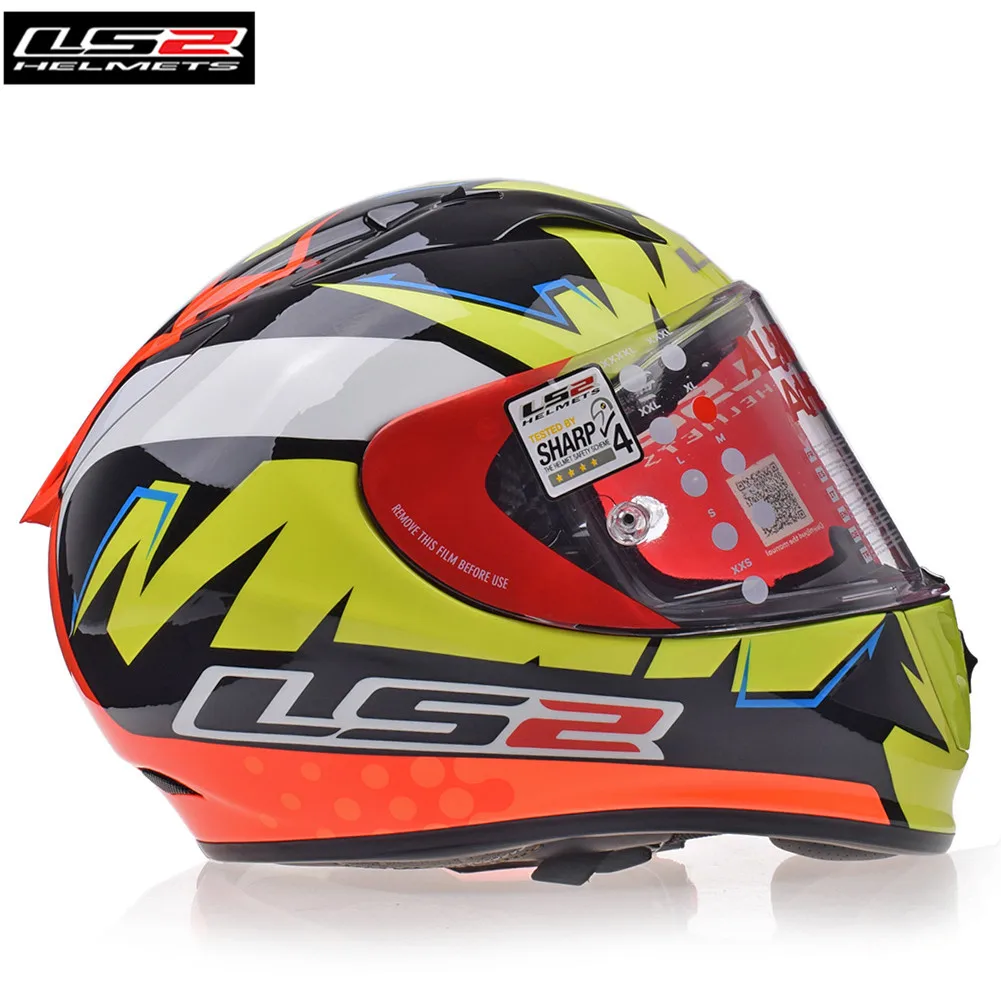 

LS2 Helmets FF323 ARROW R EVO Full Face Motorcycle Helmet Racing Casque Casco Capacete Moto Helmets Helm Kask Big Size