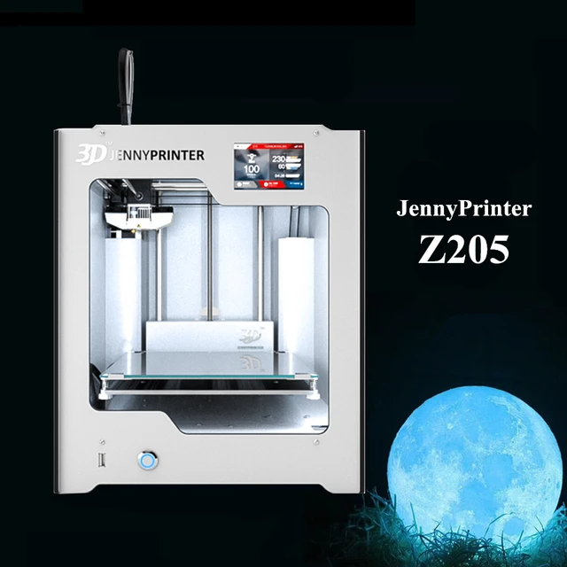 Cheap Fully Built JennyPrinter4 Z205 Single-Nozzle 3D Printer Machine With Printing Size 220*220*205mm
