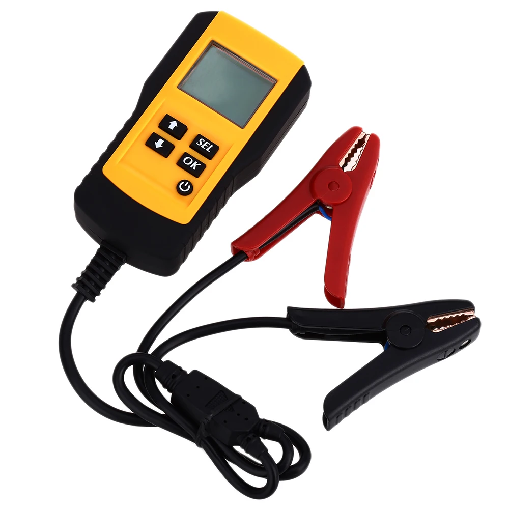 

AE300 12V Car Digital Battery Test Analyzer Diagnostic Tool ( red and yellow is random when delivering )