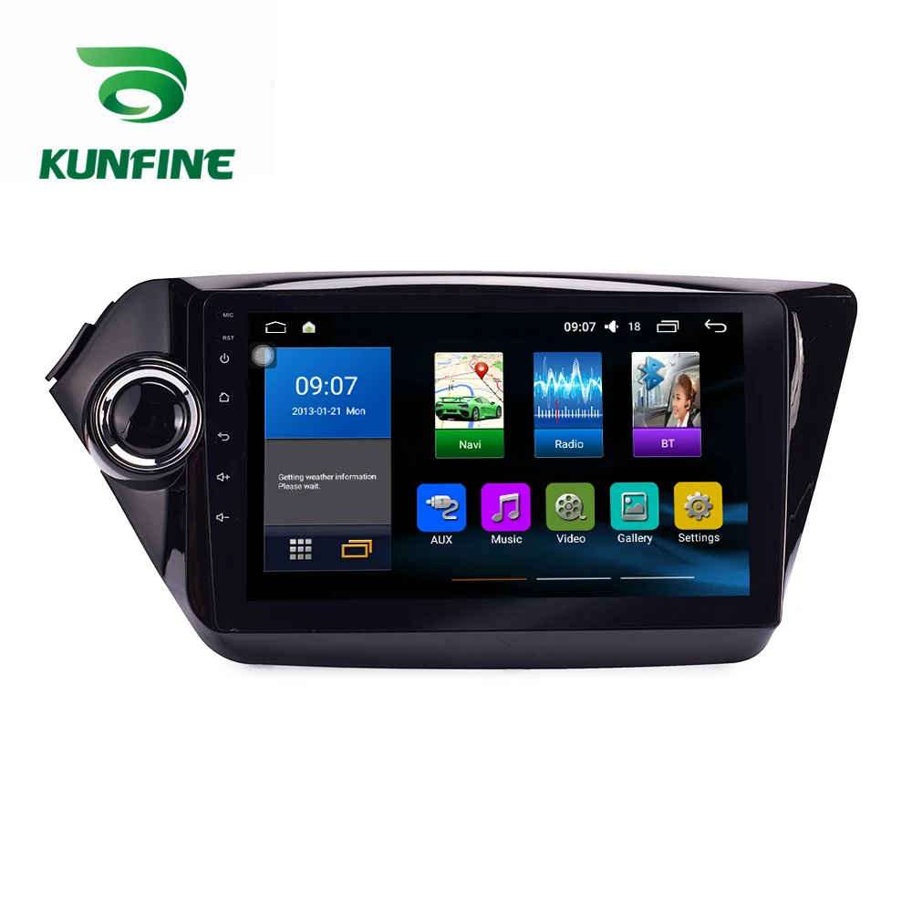 

Octa Core 1024*600 Android 8.1 Car DVD GPS Navigation Player Deckless Car Stereo for Kia K2 2011 2012 2013 2014 2015 2016 Radio