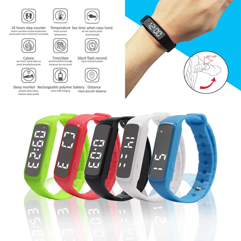 

GOMTOP Long-life battery Multifunction New Digital LCD Pedometer Run Step Walking Distance Calorie Counter Fitness