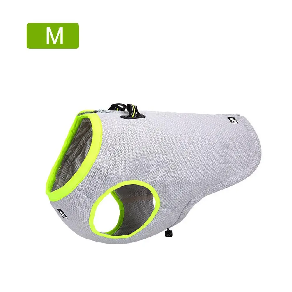 

Pet Cooling Suit Breathable Dog Cooling Vest Summer Essentials Double Zipper With Chest Strap Dog Cool Clothes