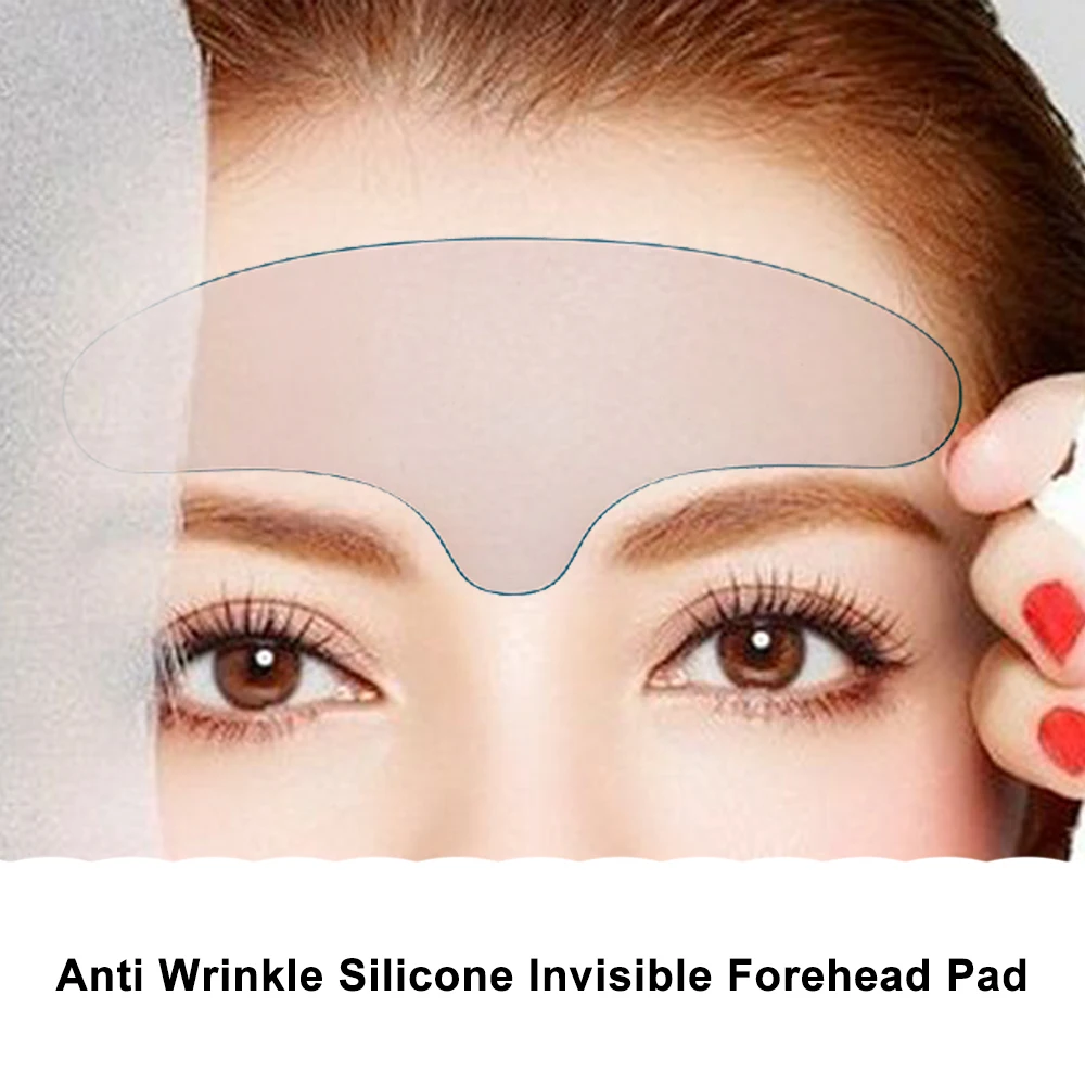 

Silicone Anti Wrinkle Face Chest Pad Medical Reusable Invisible Self-adhesive Chest Pad Anti-Agining Eliminate Lines Wrinkles