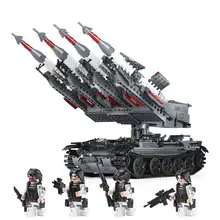hot LegoINGlys military ww2 Soviet army SA-3 missile T-55 tank war MOC Building Blocks model mini weapon figures brick toys gift hot LegoINGlys military ww2 Soviet army SA-3 missile T-55 tank war MOC Building Blocks model mini weapon figures brick toys gift
