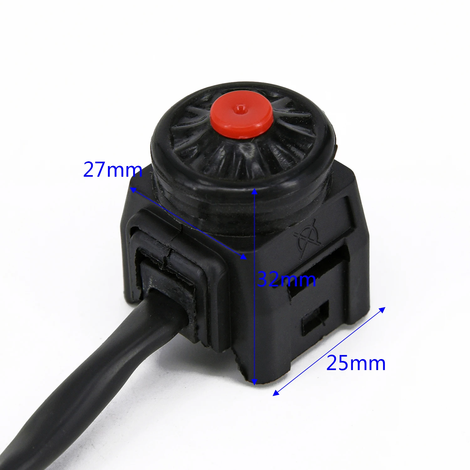 

Motorcycle Kill Switch Red Push Button Horn Starter Dirt Bike KTM ATV 22mm 7/8