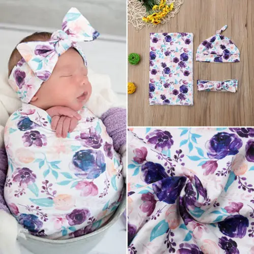 floral baby wrap