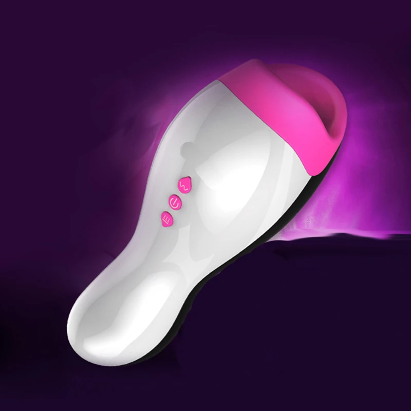 Man Sex Sucking Aircraft Cup Smart Inteligent Heating Vibrating Masturbator Male Penis Enlarger Lasting Erection Exerciser O2