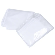 Сумки для одежды для хранения 48 дюймов пылезащитный чехол для костюма с прочной молнией(набор из 6) для платьев пальто куртки свитер шкаф St