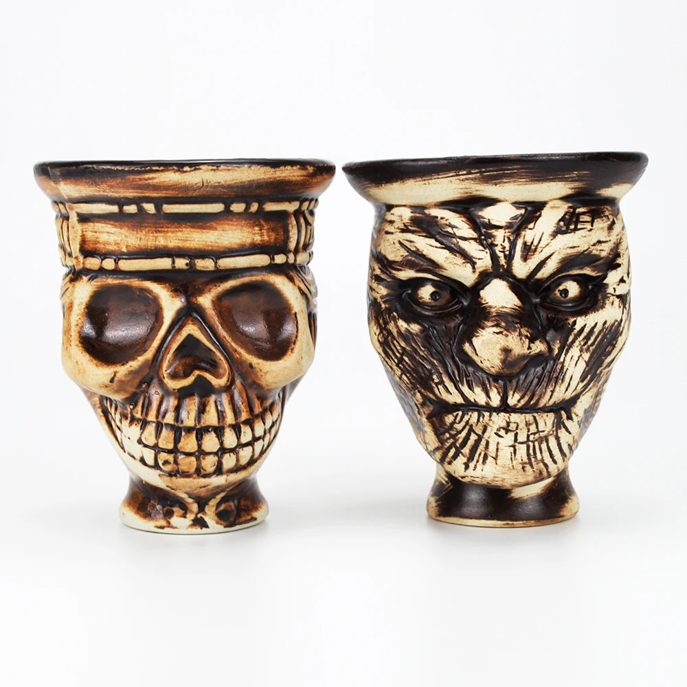 

Skull Hookah Shisha Tobacco Bowl for Nargile Sheesha Narguile Chicha Cachimbas Shisha Bowl Holder Head Accessories