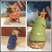 Vests for Pug dog clothes bouledogue francais Puppy Pug French Bulldog Clothing Poodle Schnauzer Pet Costume Winter Dog wearVest Vests for Pug dog clothes bouledogue francais Puppy Pug French Bulldog Clothing Poodle Schnauzer Pet Costume Winter Dog wearVest