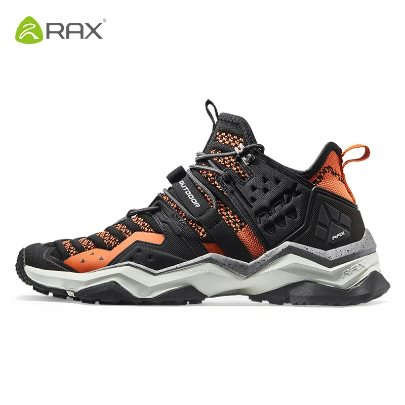 Rax Men  Hiking Shoes 2019 Spring New Breathable Outdoor Sports Sneakers for Men Mountain Shoes Trekking Sports Shoes Male