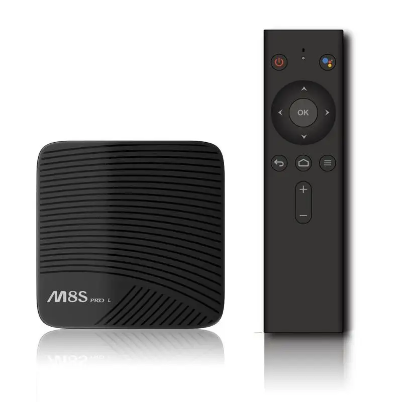 

MECOOL M8S PRO L Smart TV Box Android 7.1 S905X 64Bit Quad Core 3GB+16GB/32GB 2.4G+5G WiFi Set-Top Box with BT Remote Control