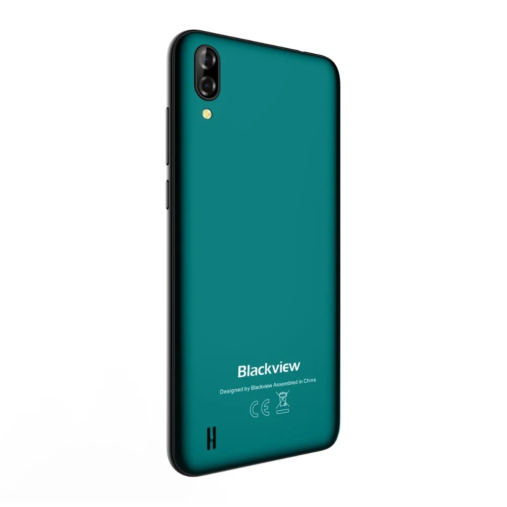 Blackview A60 Смартфон Android 8,1 четырехъядерный 4080 мАч 1 Гб+ 16 Гб мобильный телефон 6,1 дюймов 19,2: 9 экран Двойная камера 3g сотовые телефоны