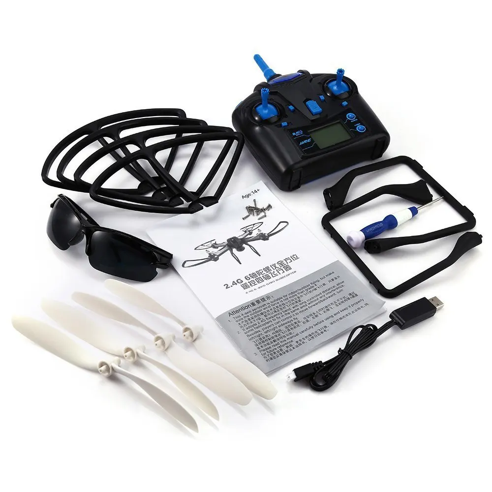 JJRC H28 2.4G 4CH 6-Axis Gyro Removable Arms RTF RC Quadcopter Drone Helicopters with Headless Mode and One Key Return