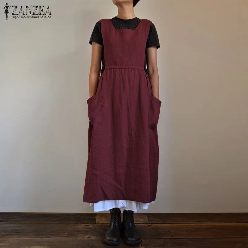 Женское льняное платье-комбинезон Kaftan, летний сарафан с высокой талией, плиссированное Макси-платье с высокой талией, модель 2020, женское Пов... Женское льняное платье-комбинезон Kaftan, летний сарафан с высокой талией, плиссированное Макси-платье с высокой талией, модель 2020, женское Пов...