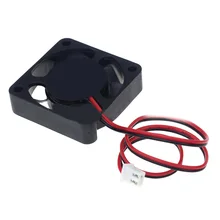 DC 12 В радиатора Вентилятор охлаждения черный для Радиоуправляемая машина радиатор двигателя 40x40x10 мм