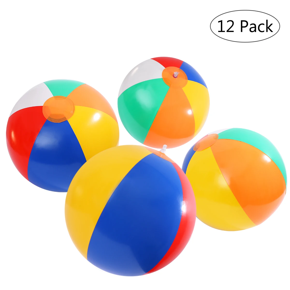 12 шт пляжные мячи морские вечерние радужные цветные надувные летние цветные шарики для вечеринки для детей