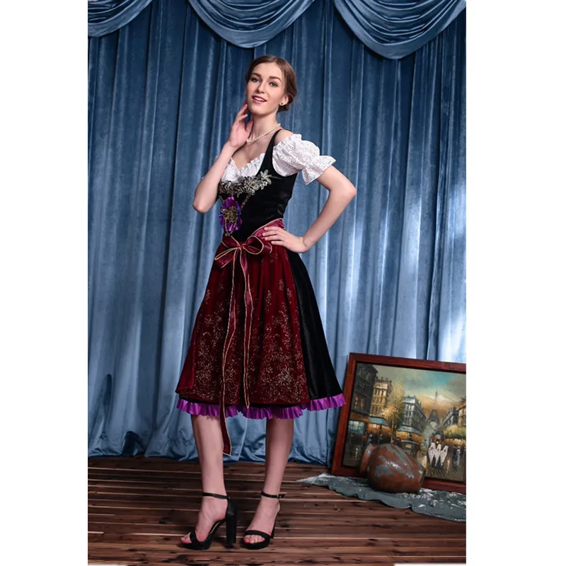 Женский костюм для вечеринки в честь Хэллоуина Bavarian Oktoberfest|Праздничные костюмы| |