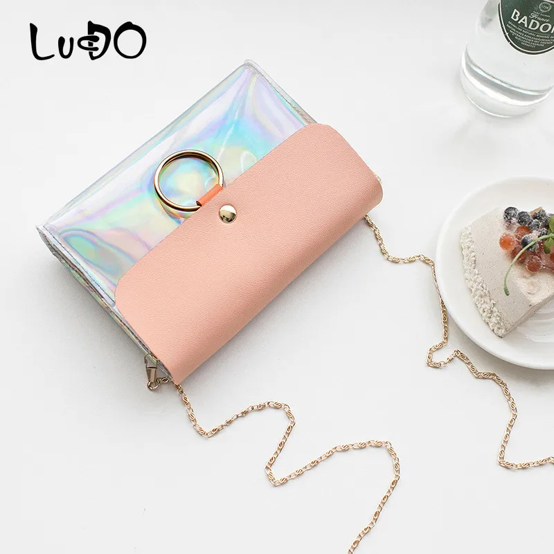 LUCDO الأزياء الليزر حقيبة كتف البسيطة سلسلة Crossbody حقيبة صغيرة مساء حقيبة صغيرة الهاتف المحمول البسيطة رفرف الإناث Bolsas الأنثوية LUCDO الأزياء الليزر حقيبة كتف البسيطة سلسلة Crossbody حقيبة صغيرة مساء حقيبة صغيرة الهاتف المحمول البسيطة رفرف الإناث Bolsas الأنثوية