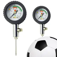 Футбольный мяч манометр воздушные часы футбол волейбол баскетбол барометры из нержавеющей стали
