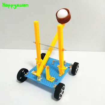 

Happyxuan DIY Catapult Educational Science STEM Kit Kid Experiment Physics School Project Boy Creative Toys Technology Invention