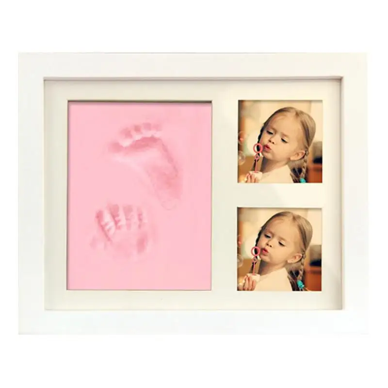 3D DIY Handprint Footprint Molds for Newborns Soft Clay Baby Imprint Children's Photo Frame Hand Casts Baby Souvenirs