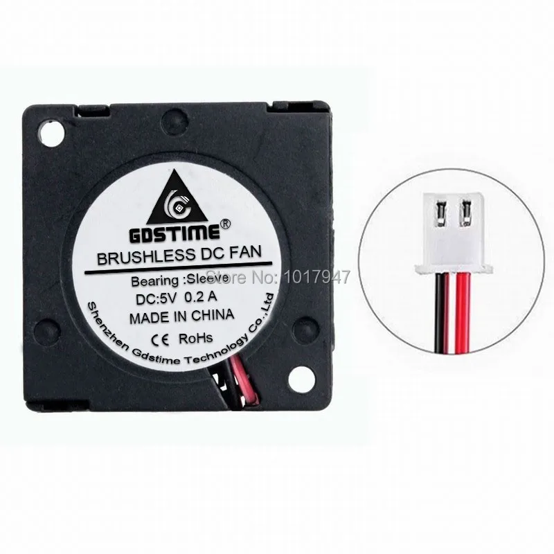 10 шт. Бесщеточный Охлаждающий Турбовентилятор постоянного тока вентилятор 30 мм 3