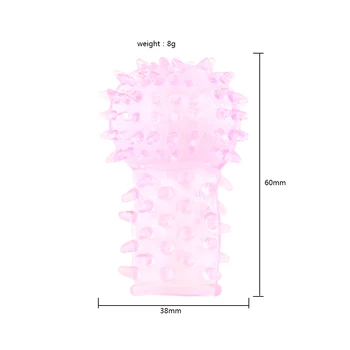 3 Pcs Sex Finger Penis Sleeve No Vibration For Woman Vagina Clit Stimulate Masturbation G Spot Massager Adult Sex Toy 5