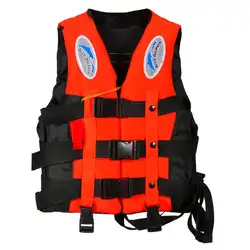 6 размеров полиэстер взрослый спасательный жилет Для мужчин/Для женщин Универсальный плавание на лодках лыжи серфинг выживания