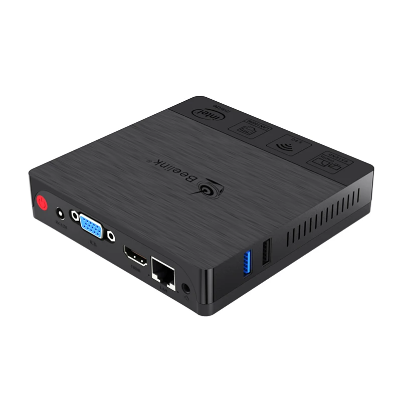 Мини-ПК Beelink BT3 Pro 4 ГБ DDR3 64 Гб 2,4/5,8 ГГц ТВ-приставка WiFi Bluetooth 4,0 Ethernet 1000 Мбит/с USB 3,0 порт HDMI медиаплеер