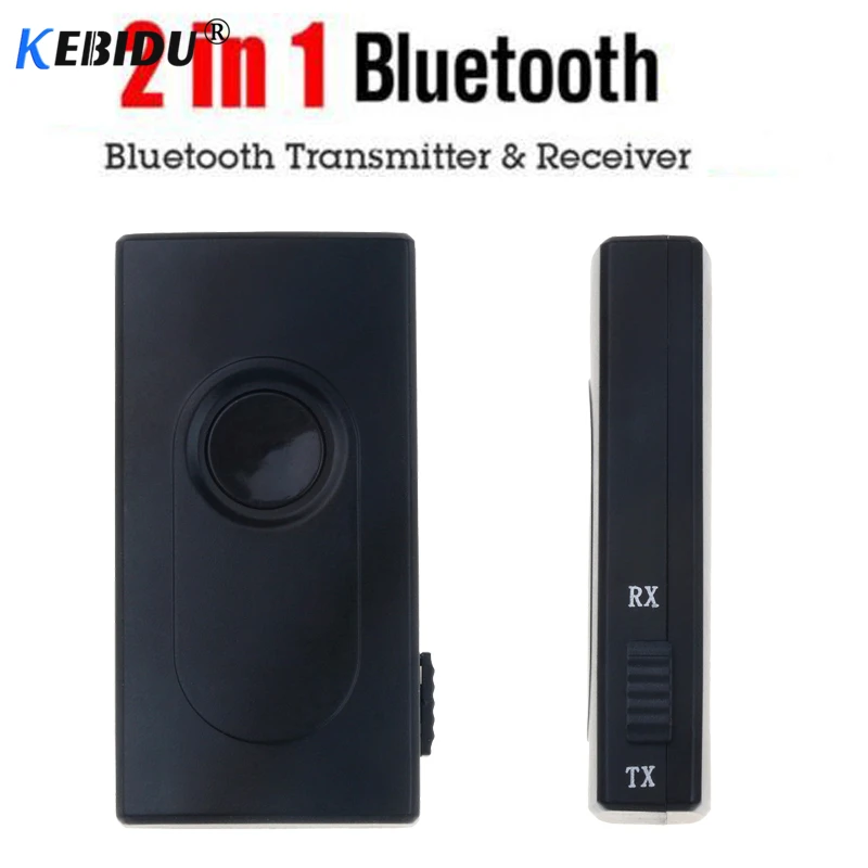 Bluetooth V4.2 передатчик KEBIDU беспроводной A2DP 3 5 мм адаптер стерео аудио донгл для ТВ