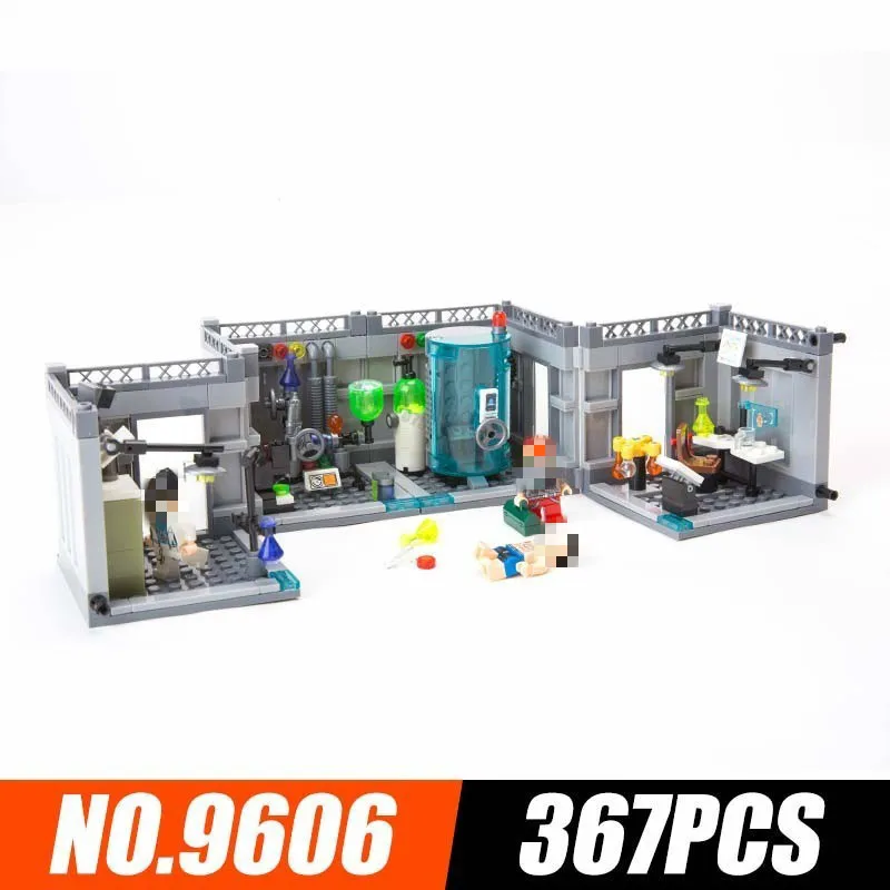 

New Plastic Block Semper Compatible Building Block Boys Military SWAT City Assembling 9606 Children Assemble Toys 367pcs