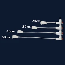 ЕС/штепсельная вилка американского стандарта гибкий держатель лампы AC100-230 V E27 держатель для лампы осветительного прибора белый гибкие полосы света конвертер ВКЛ/ВЫКЛ разъем адаптера
