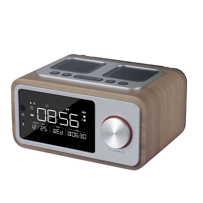 LEORY H3 отдаленных контроллер Будильник Bluetooth беспроводной переносной динамик USB MP3