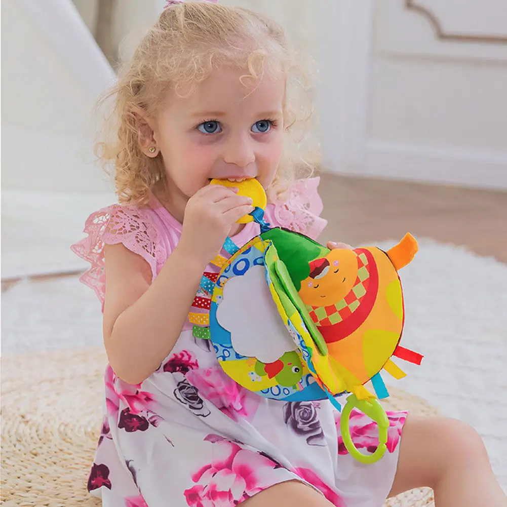 

Intelligence development Cloth Bed Cognize Book Educational Toy for Kid Baby US