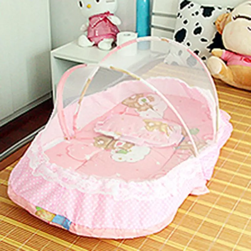 

Baby Travel Bed Portable Folding Baby Crib Mosquito Net Newborn Foldable Crib