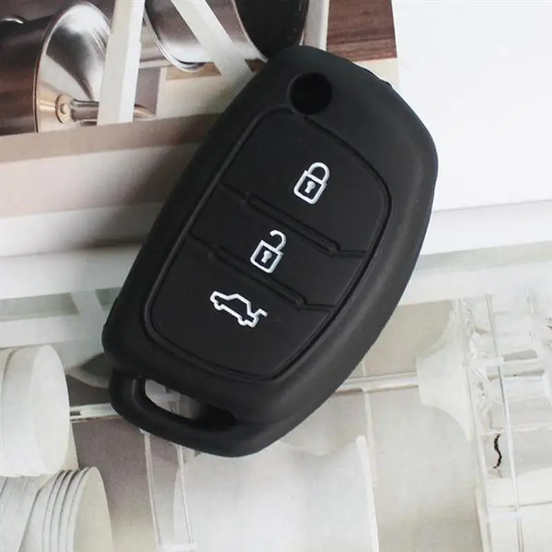 WOQUi Cuero Auto de Llave Key Cover Case