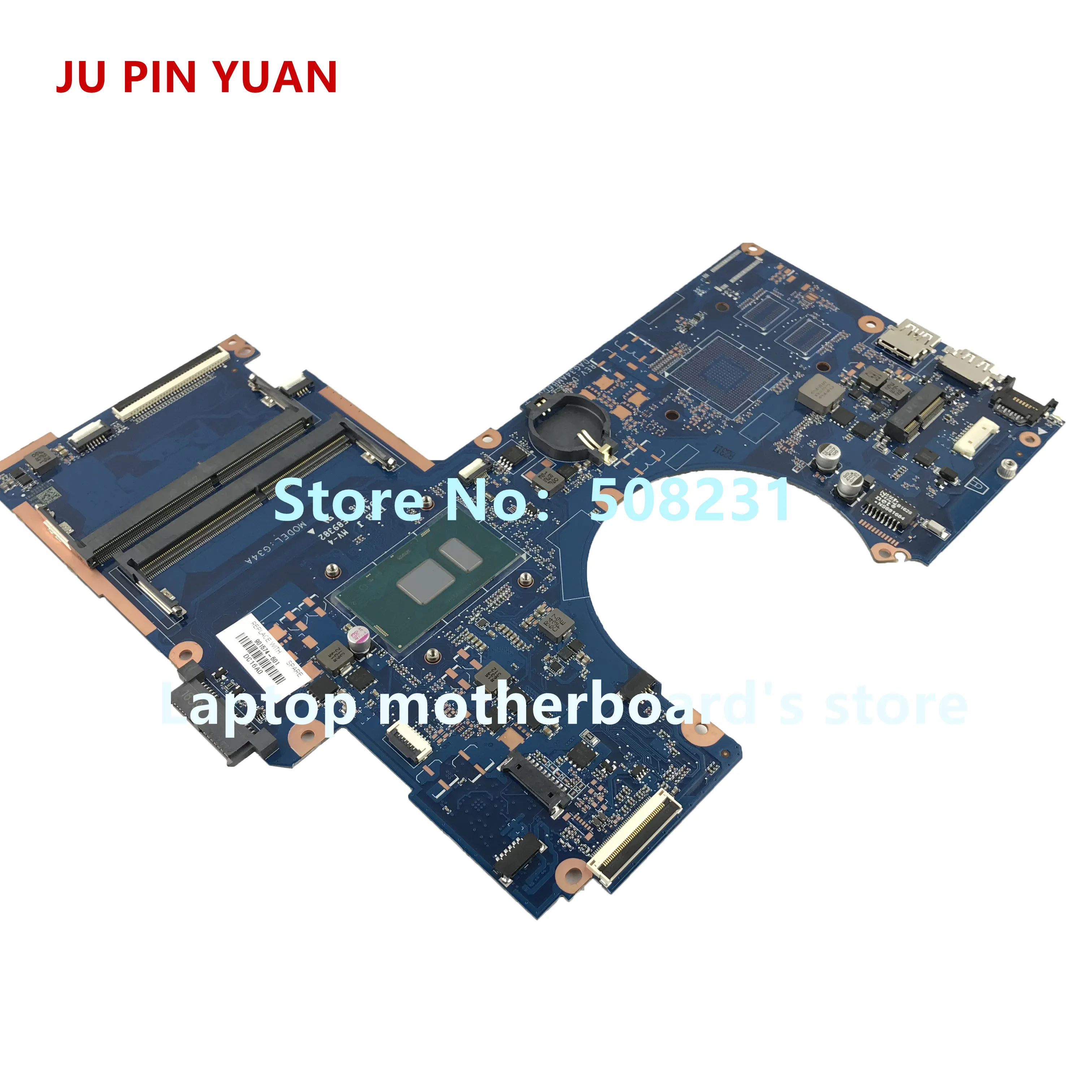 incredible  JU PIN YUAN 901574-601 901574-501 DAG34AMB6D0 for HP PAVILION NOTEBOOK 15-AU 15T-AU 15-AU018CA lapt