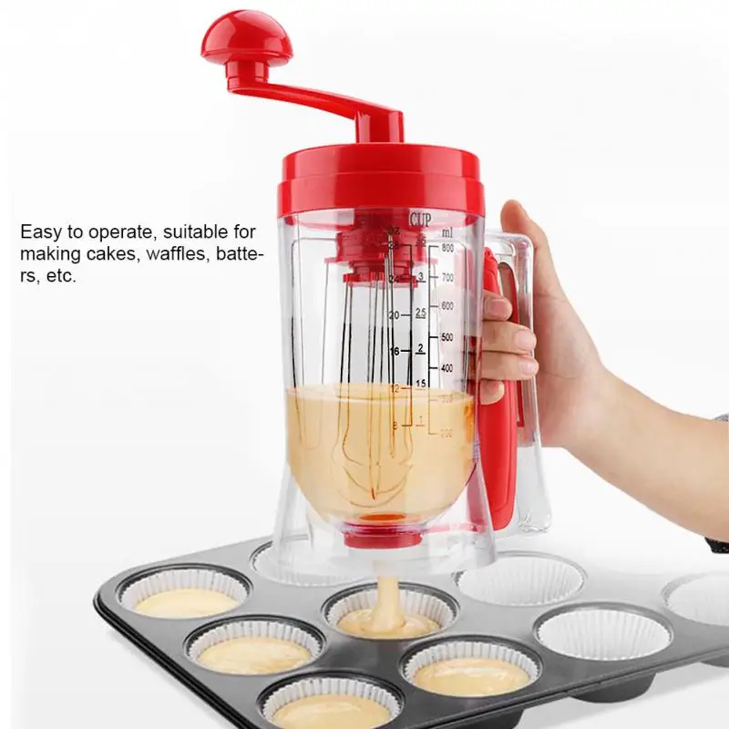 Pancake Batter Dispenser, Handheld Batter Mix Separator