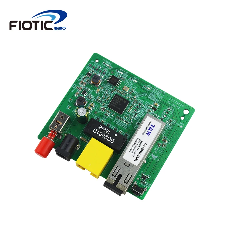 Печатная плата FTTH 1GE GEPON 1port ONU EPON PCBA OLT 1 25G совместима с ZTE Fiberhome|Оптоволоконное