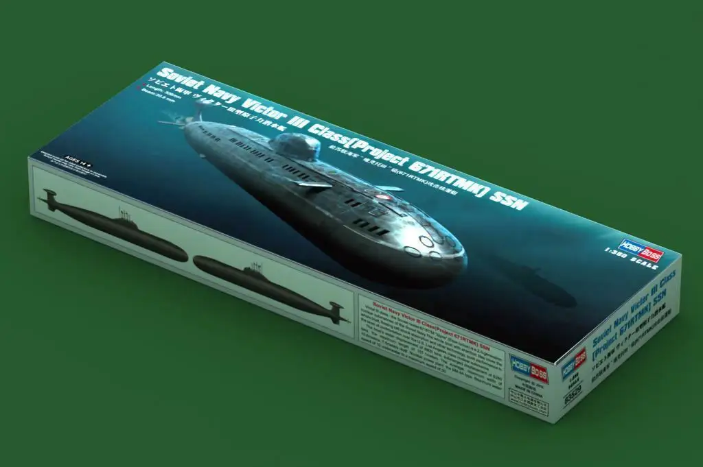 Hobbyboss 1/350 83529 советский флот класса Victor III (проект 671RTMK) SSN | Игрушки и хобби