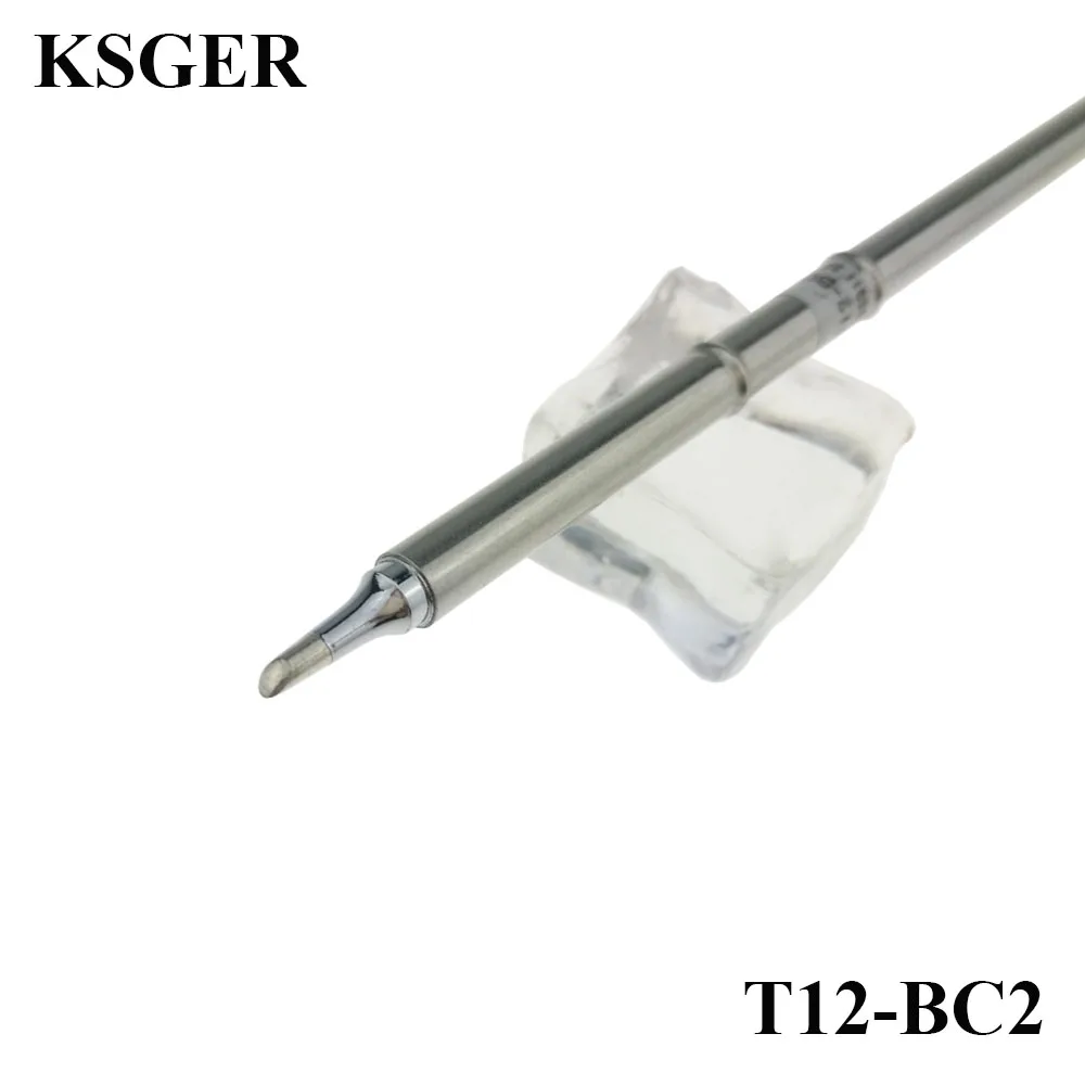 

KSGER T12-BC2 Tips STM32 OLED/LED Soldering Station DIY Welding Tip Soldering Iron For FX951 Hand8S Melt Tin Repair Tools